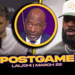 Lakers/Bulls Postgame x Analysis: J.Worthy, LeBron, Luka, Reaves, Rui, Redick Reactions | March 22