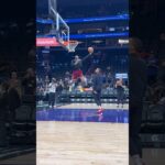 Darius having fun during pregame 😂 #DariusGarland #Cleveland #Cavaliers #Basketball #NBA #Hoops