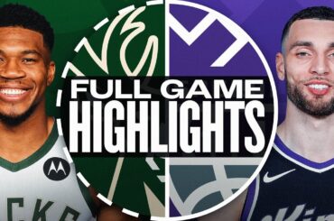 BUCKS at KINGS | FULL GAME HIGHLIGHTS | March 22, 2025