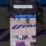 Collin Sexton between the legs and hits a three vs Boston Celtics 🔥