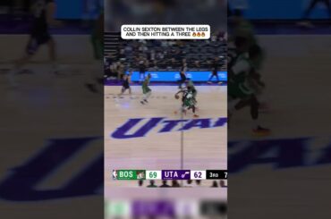 Collin Sexton between the legs and hits a three vs Boston Celtics 🔥