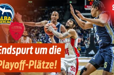 Basketball-Bundesliga: ALBA Berlin – Würzburg Baskets | 25. Spieltag, 2024/2025