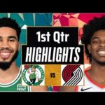 Boston Celtics vs. Portland Trail Blazers Full Highlights 1st Qtr | Mar 23 | 2025 NBA Highlights