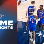 OKC Thunder at LA Clippers | Game Highlights | March 23, 2025