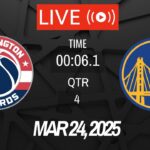 NBA LIVE! Washington Wizards vs Golden State Warriors I March 24, 2025  Wizards vs Warriors 2K Live