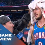 Postgame Walkoff Interview with Alex Caruso | OKC Thunder at LA Clippers | March 23, 2025