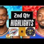 LA Clippers vs Oklahoma City Thunder Full Highlights 2nd Qtr | Mar 23 | 2025 NBA Highlights