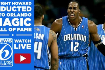 Dwight Howard inducted into Orlando Magic Hall of Fame