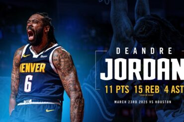 DeAndre Jordan Full Game Highlights vs. Rockets 📺 | 3/23/25
