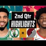 Boston Celtics vs. Portland Trail Blazers Full Highlights 2nd Qtr | Mar 23 | 2025 NBA Highlights