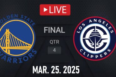 NBA LIVE | Golden State Warriors vs Los Angeles Clippers | March 24, 2025 | Clippers vs Warriors 2K