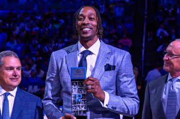 Orlando Magic HONOR Dwight Howard After Magic HOF Induction 🐐