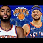 Mikal Bridges TEXTING Devin Booker! Addresses Donte DiVincenzo TRADE... | Knicks News