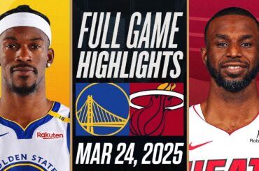WARRIORS vs HEAT FULL GAME HIGHLIGHTS MARCH 25, 2025 NBA FULL GAME HIGHLIGHTS TODAY 2K25