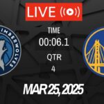 NBA LIVE! Minnesota Timberwolves vs Golden State Warriors I March 25, 2025 Full Game 2K Live