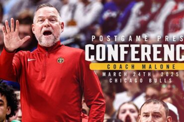 Coach Malone Full Postgame Press Conference vs. Bulls 🎙 | 3/24/25