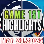 Los Angeles Clippers Vs Oklahoma City Thunder Game 1st Highlights Mar 23,2025 NBA Season 2024-25