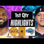 Los Angeles Lakers vs Orlando Magic Full Highlights 1st Qtr P2 | Mar 24 | 2025 NBA Highlights