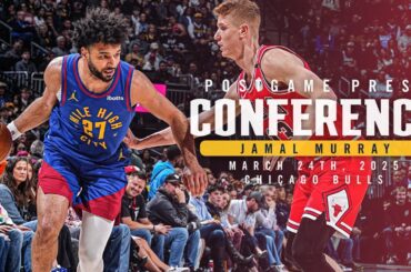 Jamal Murray Full Postgame Press Conference vs. Bulls 🎙 | 3/24/25