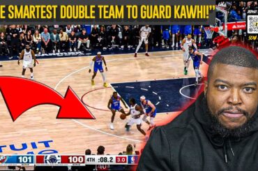 SMART! I React To The OKC Thunder DOUBLING Kawhi Leonard Late To Stop Him From Nailing A Game Winner