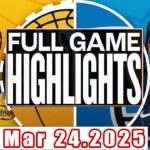 Los Angeles Lakers VS Orlando Magic Full Game Highlights Mar 24,2025 NBA Season 2024-25