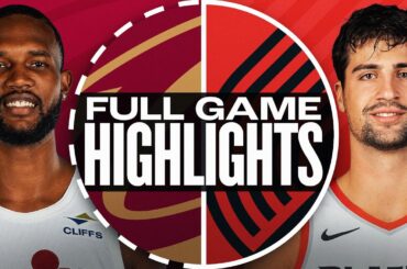 CAVALIERS at TRAIL BLAZERS | FULL GAME HIGHLIGHTS | March 25, 2025