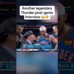 The OKC team chemistry is different 🤣🔥