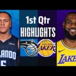 Los Angeles Lakers vs Orlando Magic 1st Qtr Highlights - Mar 24 - 2025 NBA Highlights
