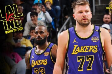 Los Angeles Lakers Full Game Highlights vs Pacers | March 26, 2025 | FreeDawkins