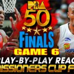 🔴GINEBRA vs TNT │ FINALS GAME 6 - PBA COMMISIONERS' CUP 2025 Play-by-Play Reaction & Scoreboard