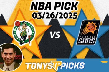 Boston Celtics vs Phoenix Suns Pick 3/26/25 NBA Pick Prediction