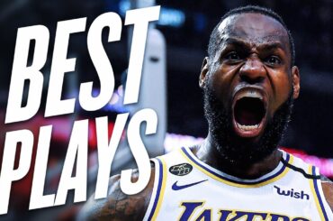 LeBron James' BEST PLAYS As A Laker!