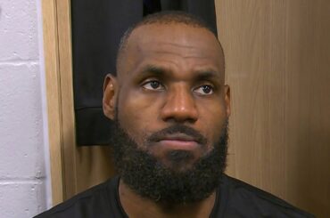 LeBron James Reacts to His GAME-WINNER at the BUZZER vs Pacers, Postgame Interview 🎤