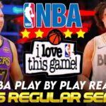 🔴LAKERS vs CHICAGO BULLS │ 2025 NBA Season Basketball Game Play-By-Play Reaction & Scoreboard