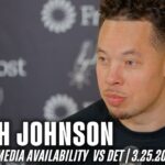 Mitch Johnson Postgame vs Detroit Pistons | 3.25.2025