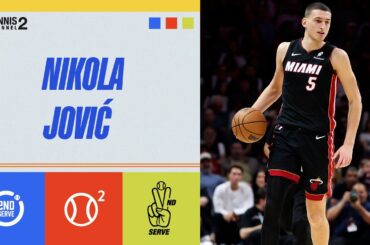 Miami Heat Player Nikola Jovic on Basketball, Tennis and More | Second Serve