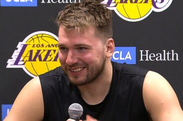 Luka Doncic Reacts to LeBron James' Game-Winner & WIN vs Pacers, Full Postgame Interview