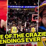 Bulls vs. Lakers INSANE final minute | Josh Giddey half-court buzzer-beater🤯
