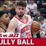 Alperen Sengun DOMINATES Inside & Jalen Green's CLUTCH Play Gives Houston Rockets Solid Win Vs Jazz