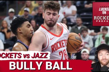 Alperen Sengun DOMINATES Inside & Jalen Green's CLUTCH Play Gives Houston Rockets Solid Win Vs Jazz