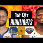 Golden State Warriors vs New Orleans Pelicans Full Highlights 1st Qtr | Mar 28 | 2025 NBA Highlights