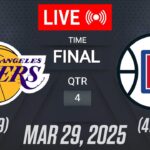 NBA LIVE! Los Angeles Lakers vs LA Clippers | March 29, 2025 | Lakers vs Clippers Highlights 2K25