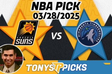 Phoenix Suns vs. Minnesota Timberwolves Pick 3/28/25 NBA Pick Prediction