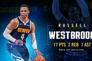 Russell Westbrook Full Game Highlights vs. Jazz 📺 | 3/28/25