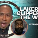 Stephen A. & Perk DEBATE WHICH LA TEAM IS BETTER 👀 Lakers or Clippers to GO FURTHER? | First Take