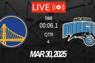 NBA LIVE! Golden State Warriors vs Orlando Magic I March 30, 2025 Warriors vs Magic I 2K Live