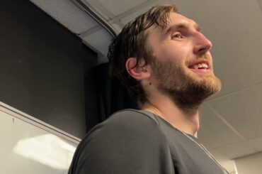 Luke Kornet on Evolution of His Game After CAREER NIGHT in Celtics Win vs Spurs | Postgame 3-29