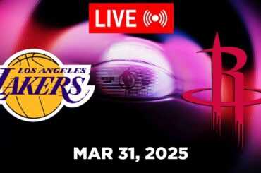 NBA LIVE! Los Angeles Lakers vs Houston Rockets March 31, 2025 | 2025 NBA Season Live 2K