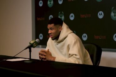 Giannis Antetokounmpo Postgame Press Conference | 03.30.25
