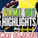 Denver Nuggets Vs Utah Jazz Game 1st Highlights Mar 28, 2025 NBA Season 2024-25